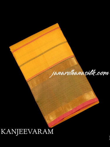 Ganga Jamuna Traditional Kanjeevaram Silk Saree